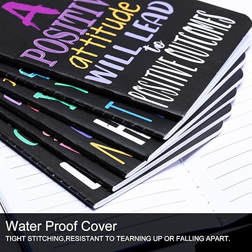 Miniatura 4 de Bloc de notas inspirador, mini diario motivacional, bloc de notas de bolsillo pequeño para escuela, oficina, hogar, suministros de regalo, 10