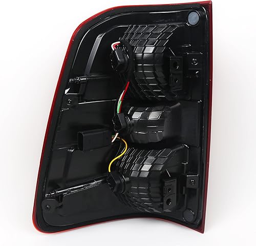 Miniatura 8 de FIONE Luces traseras compatibles con Dodge Ram 1500 2019-2023 sin detección de punto ciego luz trasera derecha del lado del pasajero, bisel negro