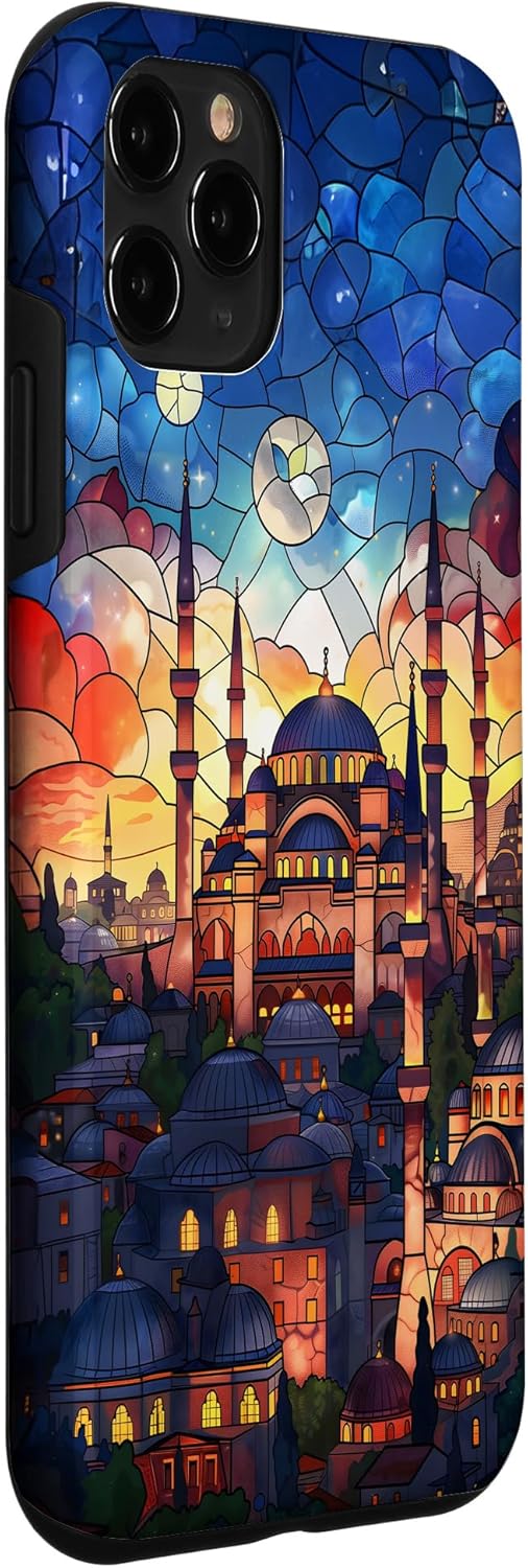 Istanbul Stained Glass Pattern Case for iPhone 11 Pro