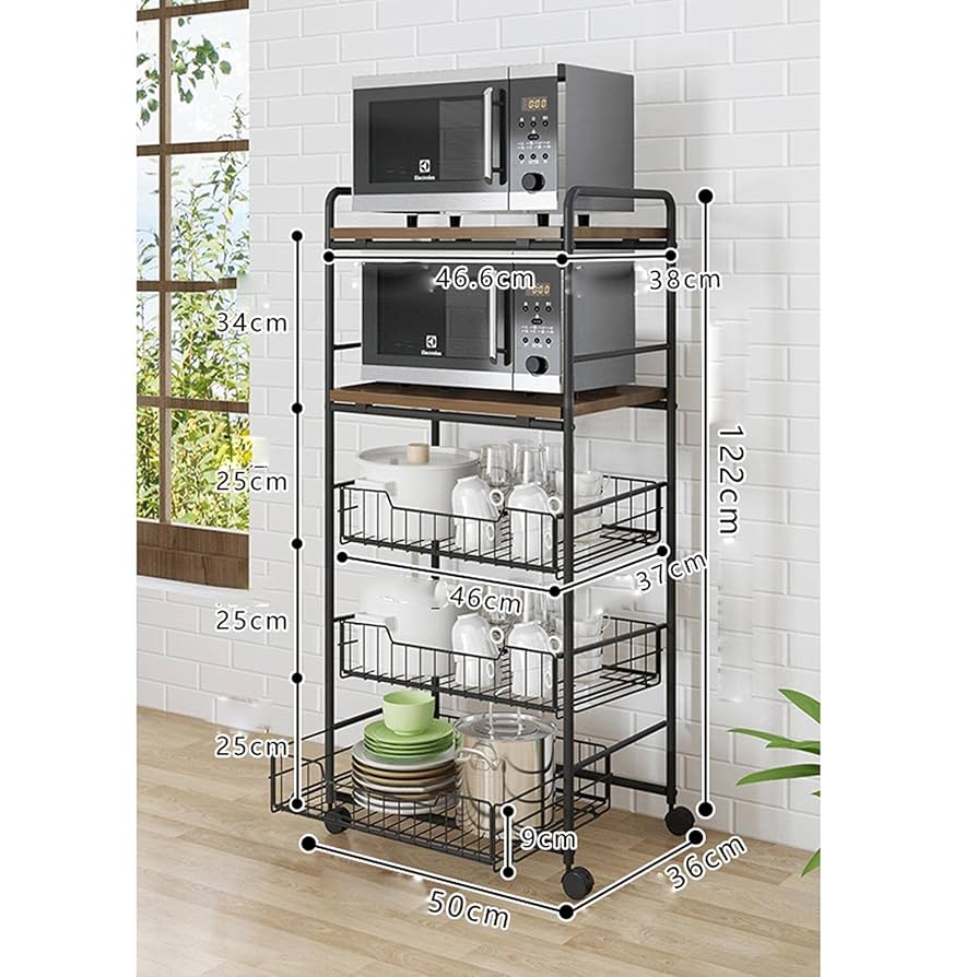 Amazon｜収納ラック5段ヘビーデューティーシェルフ収納ユニット