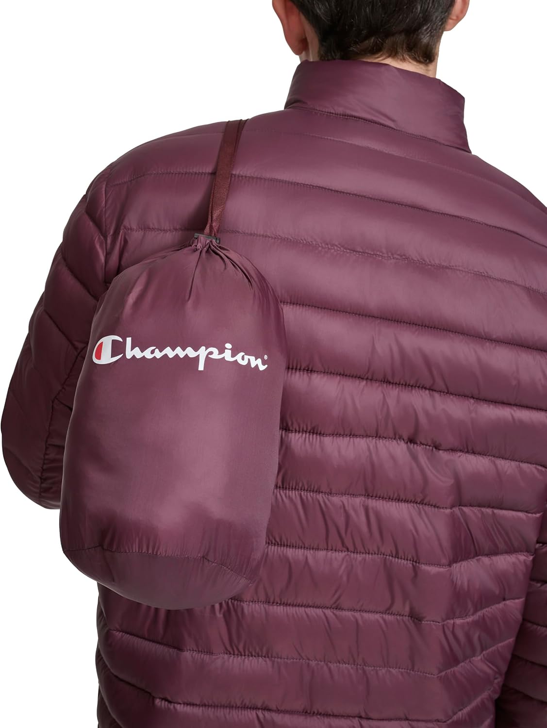 Champion Men's Lightweight Packable Puffer Jacket - Image 5