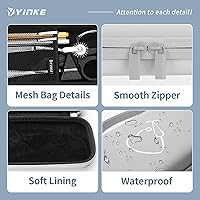 Vista 40 de Funda para estetoscopio Littmann Classic III, Lightweight II S.E de 3M, Acoustica Deluxe de MDF, Cardiology IV, espacio para tijeras médicas