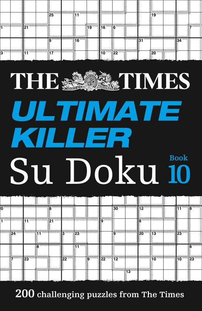 Times Ultimate Killer Su Doku Book 10: 200 Challenging Puzzles from the Times
