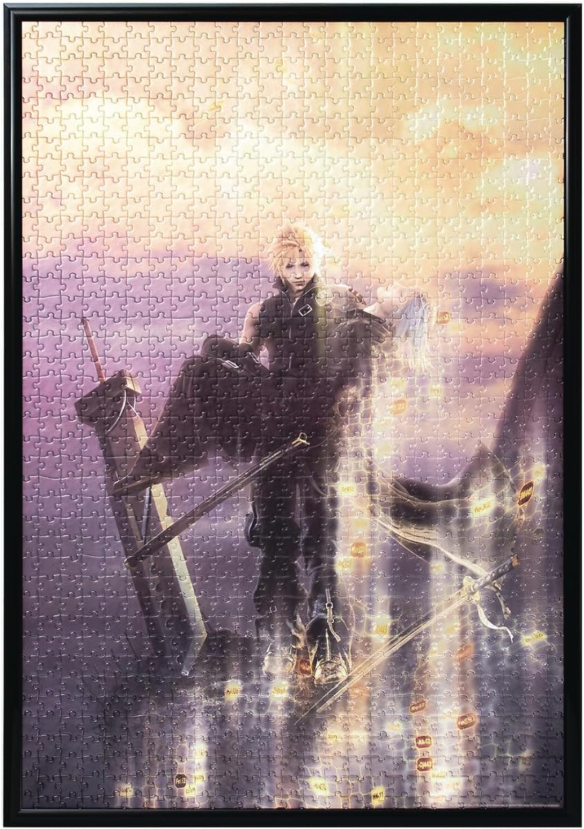 Final Fantasy VII Advent Children: Cloud and Kadaj Key Art 1,000 Piece Puzzle