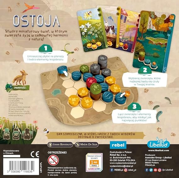 Rebel | Ostoja (Polish Edition) | Board Game | For Children & Adults | Family | Age 10+