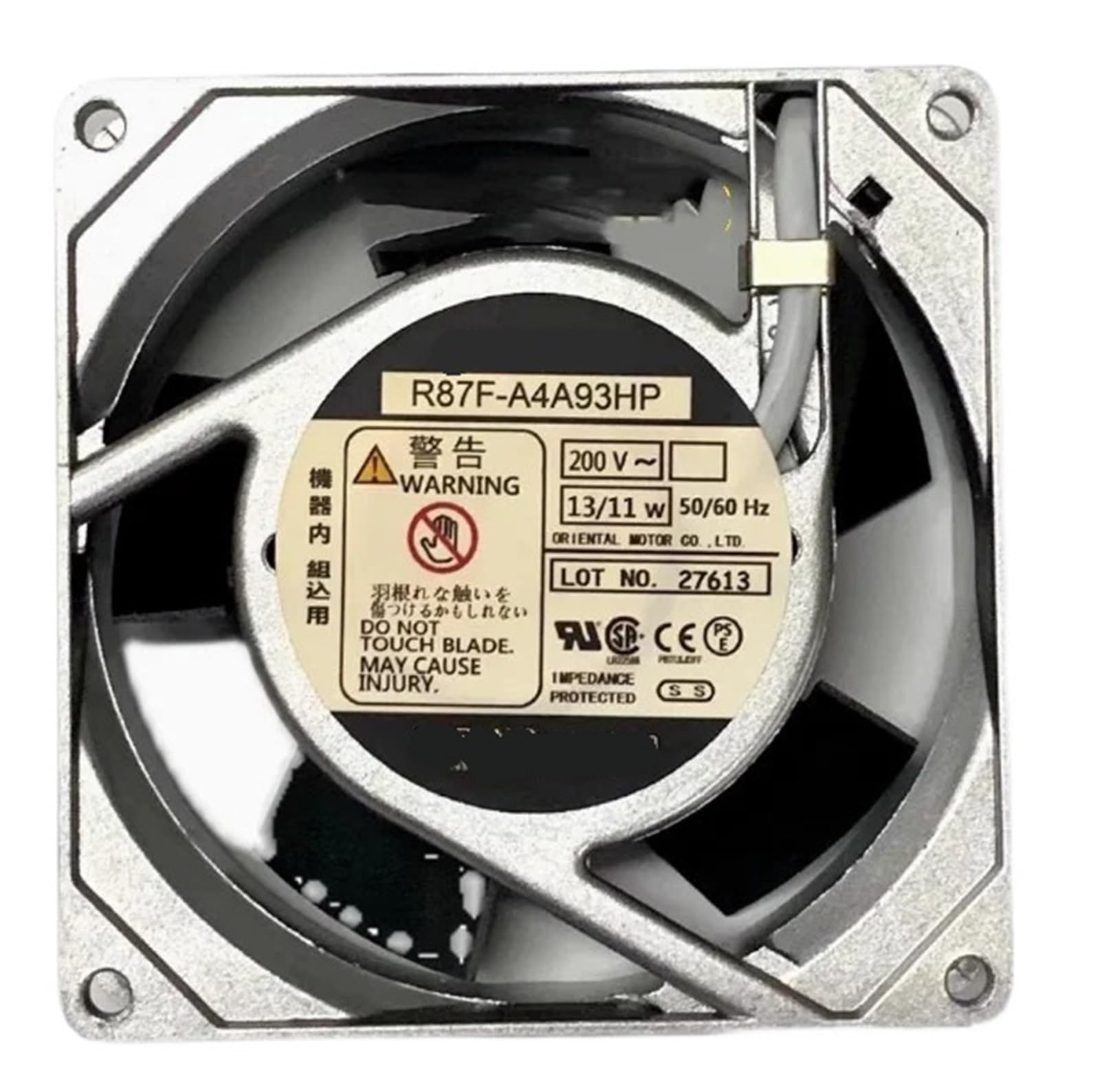 Ventilateur R87F-A6A85HP de refroidissement pour armoire technique