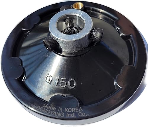 Miniatura 15 de Rueda de mano OD 6" Ultimate para cualquier máquina, se ajusta a ejes de 3/4" (19.10mm) o más pequeños, ideal para sierra de mesa, fresadora, torno