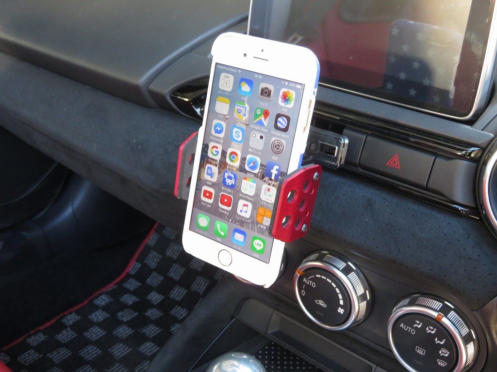 Amazon Co Jp Zoom Engineering ズームエンジニアリング カーナビ スマホ Iphoneホルダー