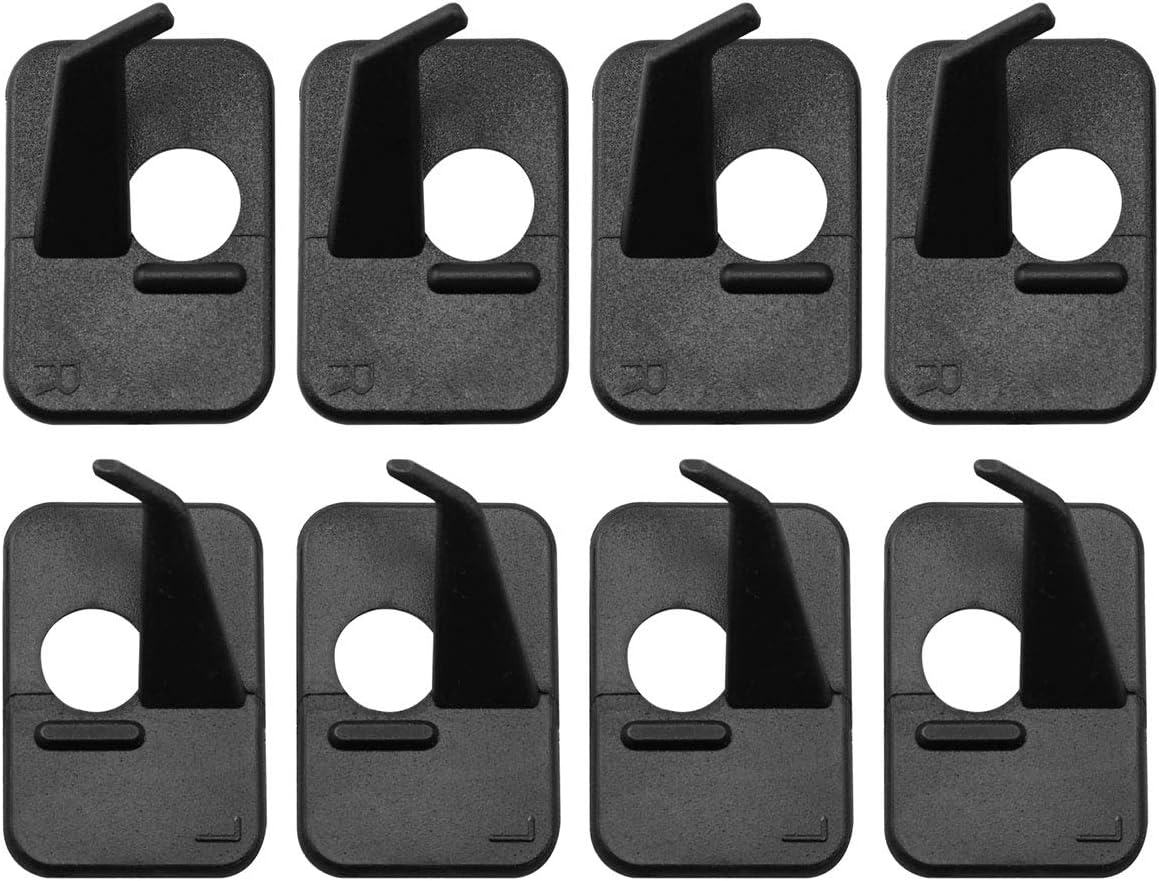 ZRM&E 8pcs Black Plastic Arrow Rest Archery for Recurve Bow Outdoor Sport Bow Arrow Equipment (4 x Right Hand + 4 x Left Hand) : Sports & Outdoors