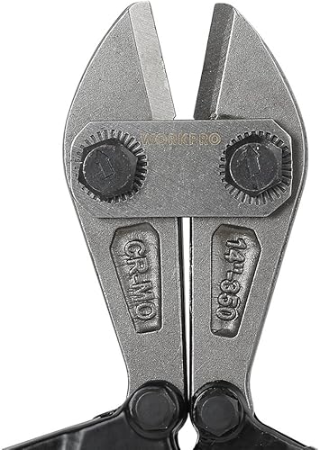 Miniatura 3 de WORKPRO Cortador de pernos (14 pulgadas) y tapas de extremo de estante de alambre ClosetMaid (paquete de 84)