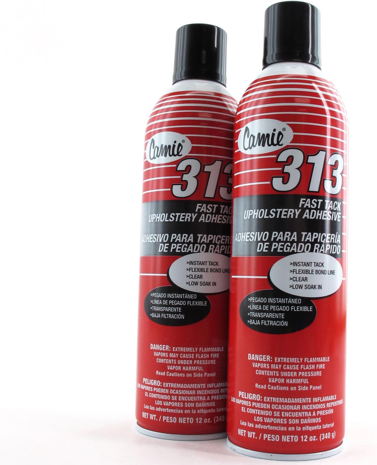 Camie Upholstery Adhesive Brand - BambooMN - (2) 12 oz cans