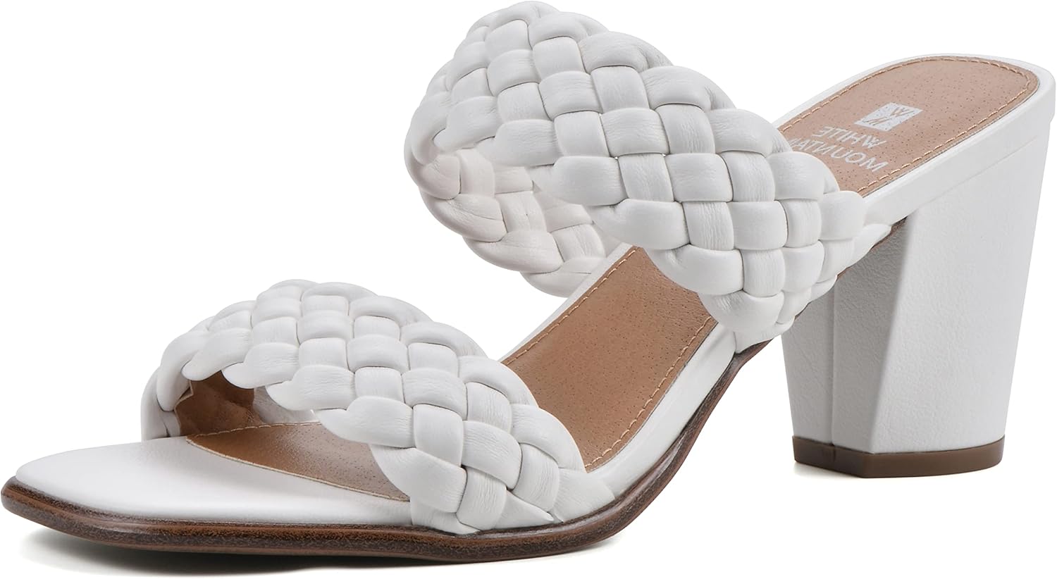 WHITE MOUNTAIN Women's by Far Block Heel