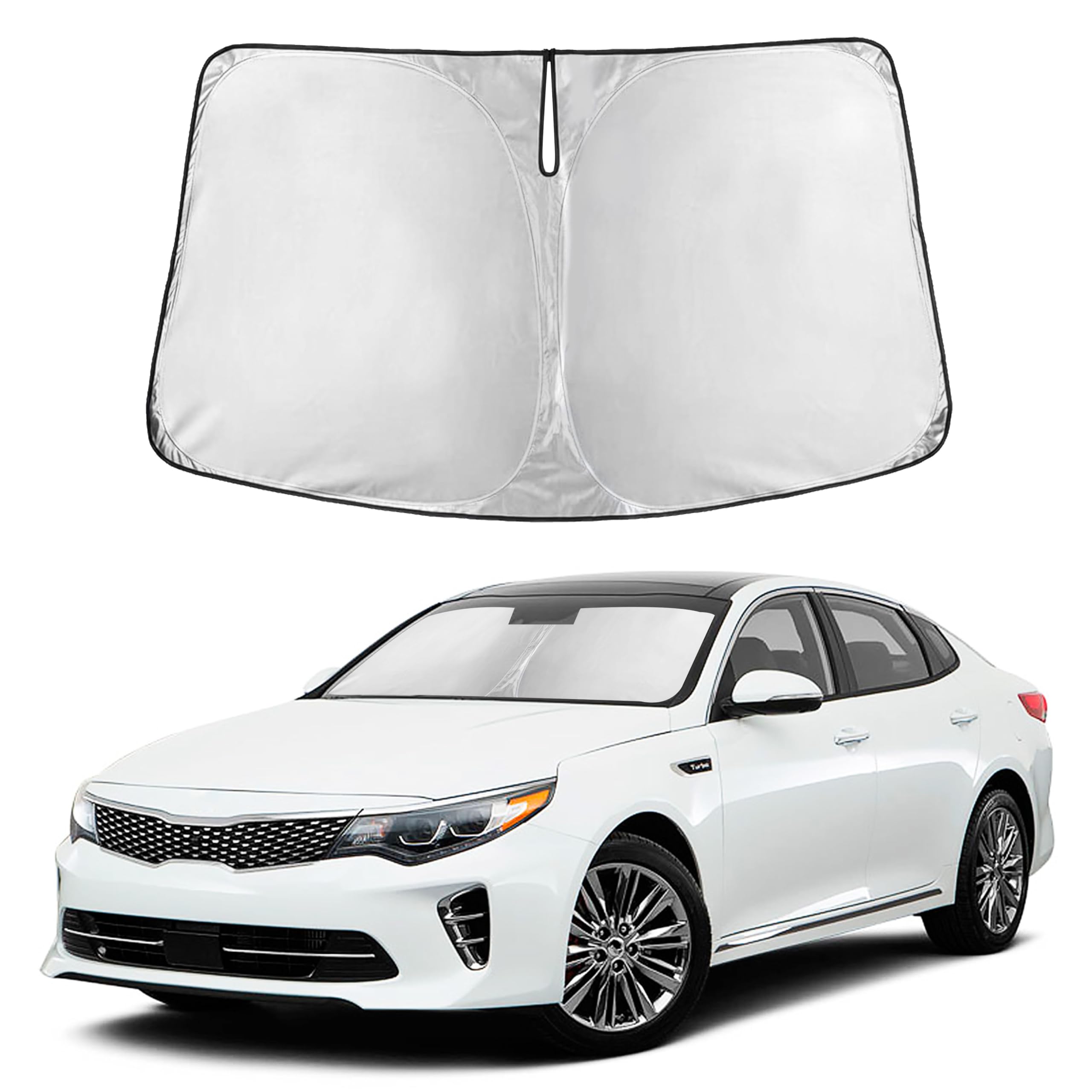 Autovir Windshields Sun Shade Fit for 2016-2018 2019 2020 Kia Optima d