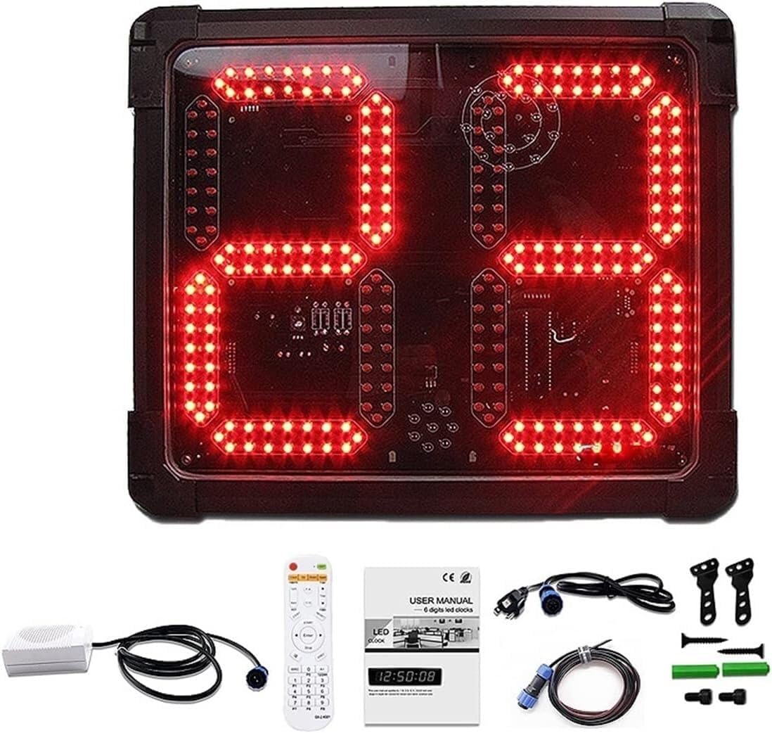 Digital Timer, Electronic Counter, Positive Countdown, Basketball Timing Device(Without Bracket)