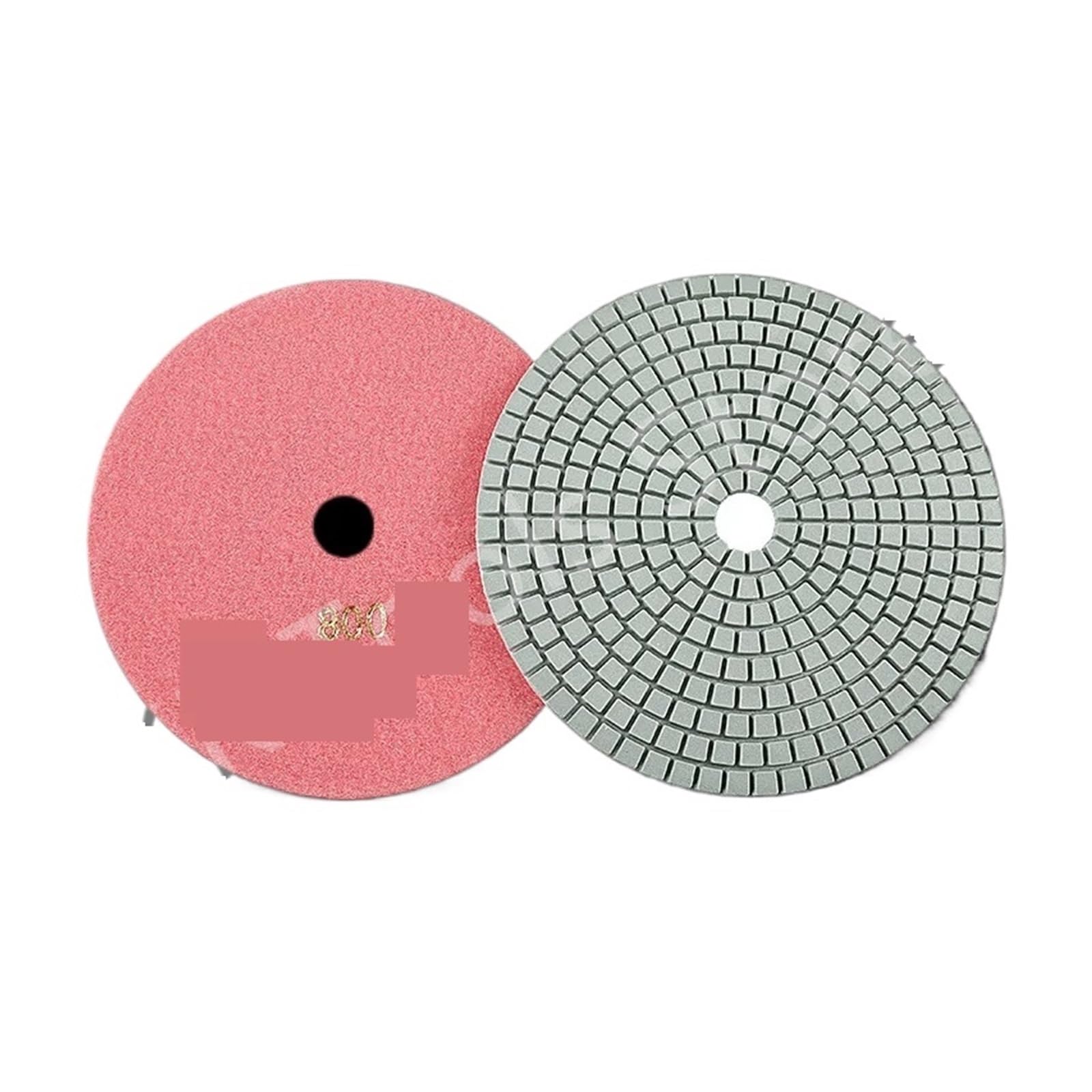 Discos de Pulido de Diamante húmedo de 17,8 cm (10 Unidades), Grano 30-3000, Flexibles, para Granito, mármol, Piedra, Suelos (100 Unidades, 17,8 cm)
