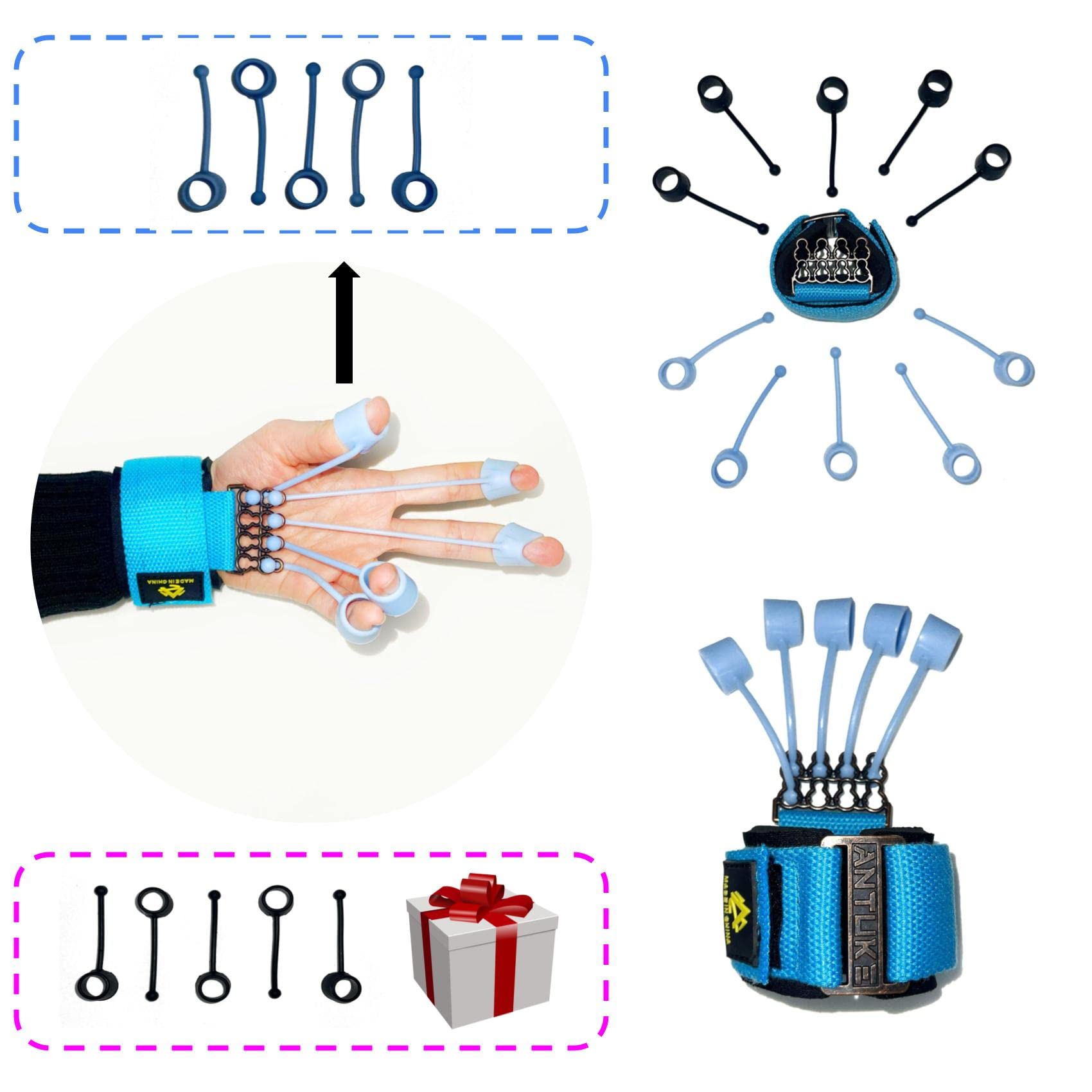 Buy Finger Exerciser Hand Exerciser Forearm Strengthener Hand Grip