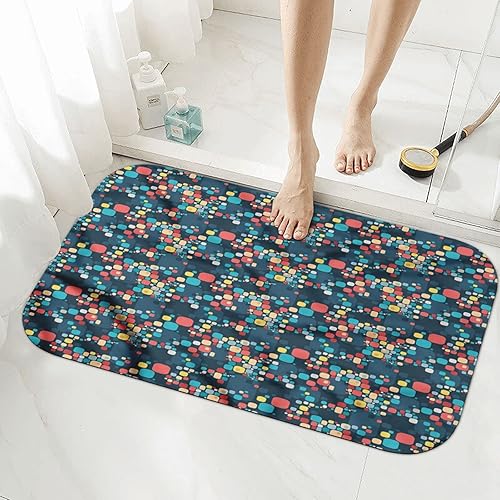 Miniatura 10 de JUNTAIY Rubber Non Slip Mat, Vintage Airplane Kitchen Door Mat, Old Airliner, 31.4" W x 19.6" L, Soft and Non Slip for Elderly and