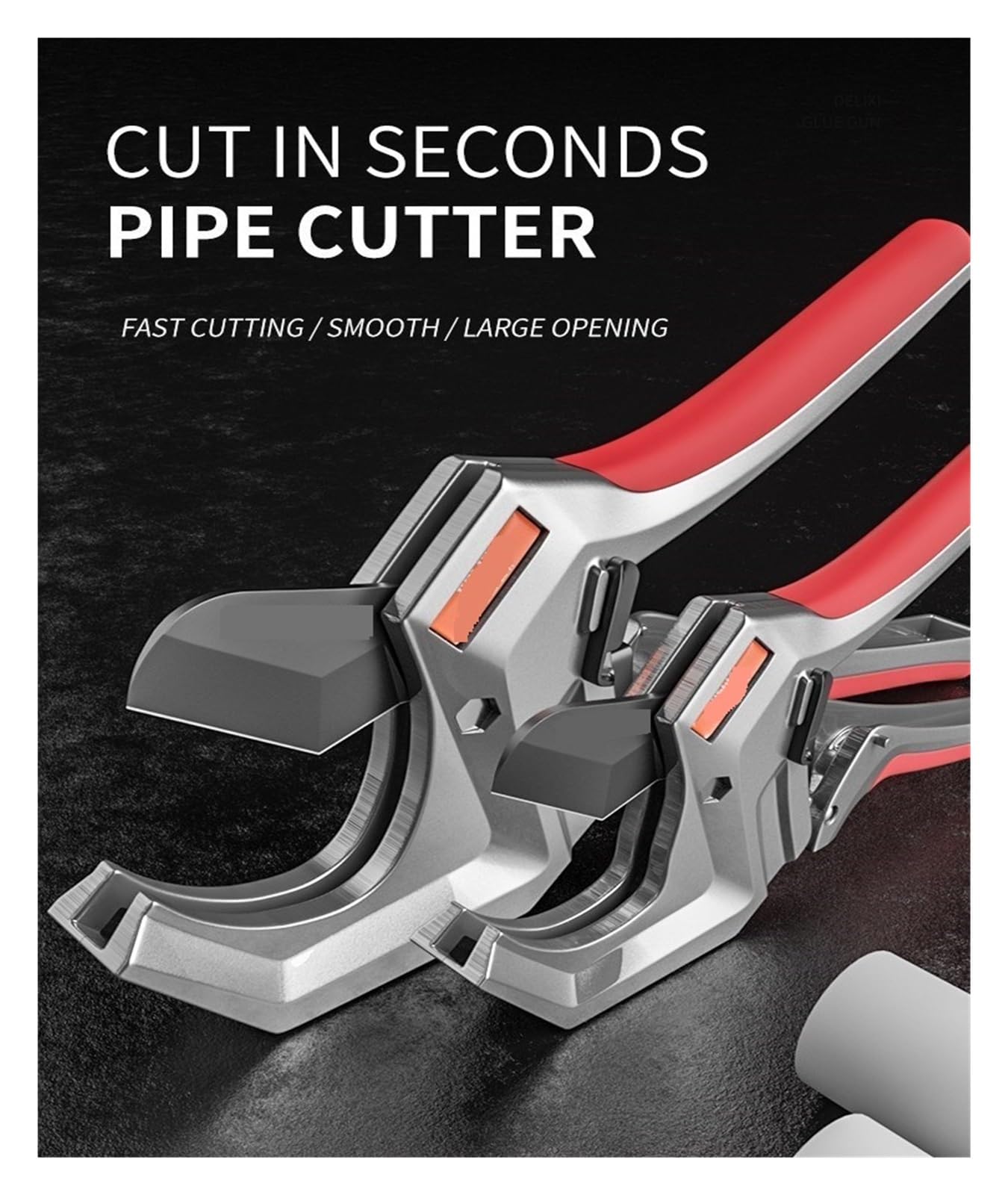 Tijeras PPR, Cortador De Tubos Corte Profesional, Línea Eléctrica, Herramienta Tuberías Agua Fusión En Caliente, Artefacto, PVC Alta Calidad De Corte(Bigger)