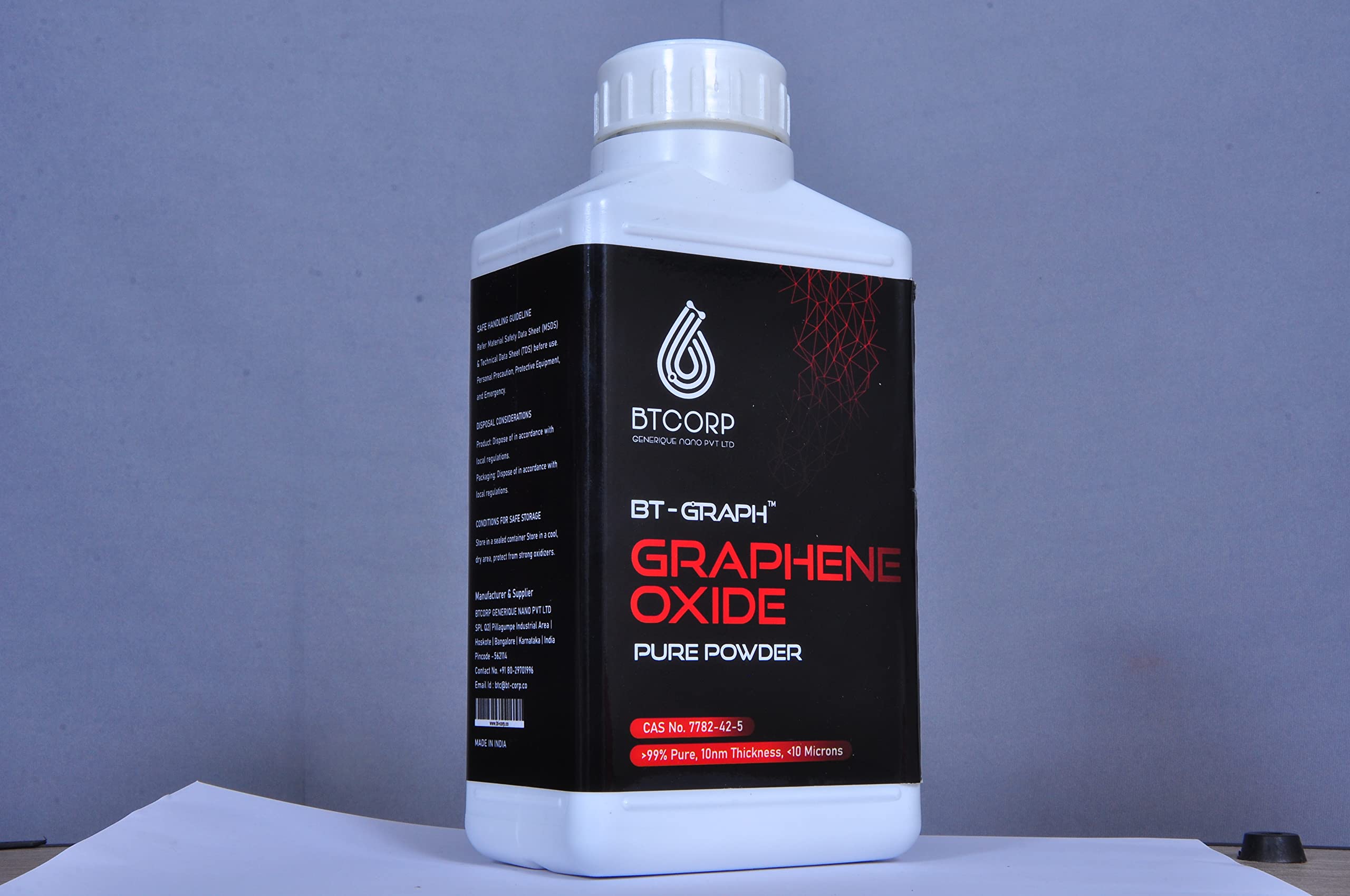 ARMI Graphhene Oxide Pure Powder 99% Pure, 10nm Thickness, <10 Microns (10 GRAM PACK) (B0C3HD2RSY) Amazon Price History, Amazon Price Tracker