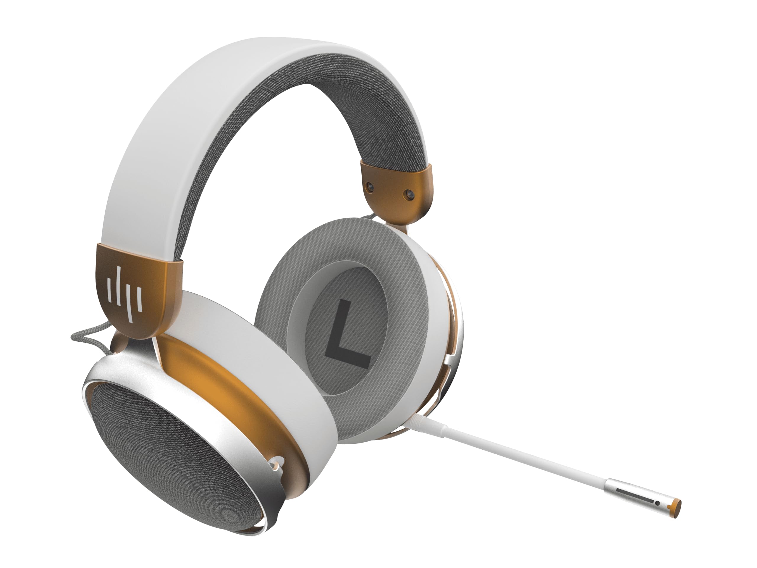 Dark Project SONO - Cuffie wireless da gioco, Bluetooth 5.3 e 2,4 GHz, driver al neodimio a doppia camera da 53 mm con diaframma composito, microfono omnidirezionale staccabile e cuscinetti auricolari