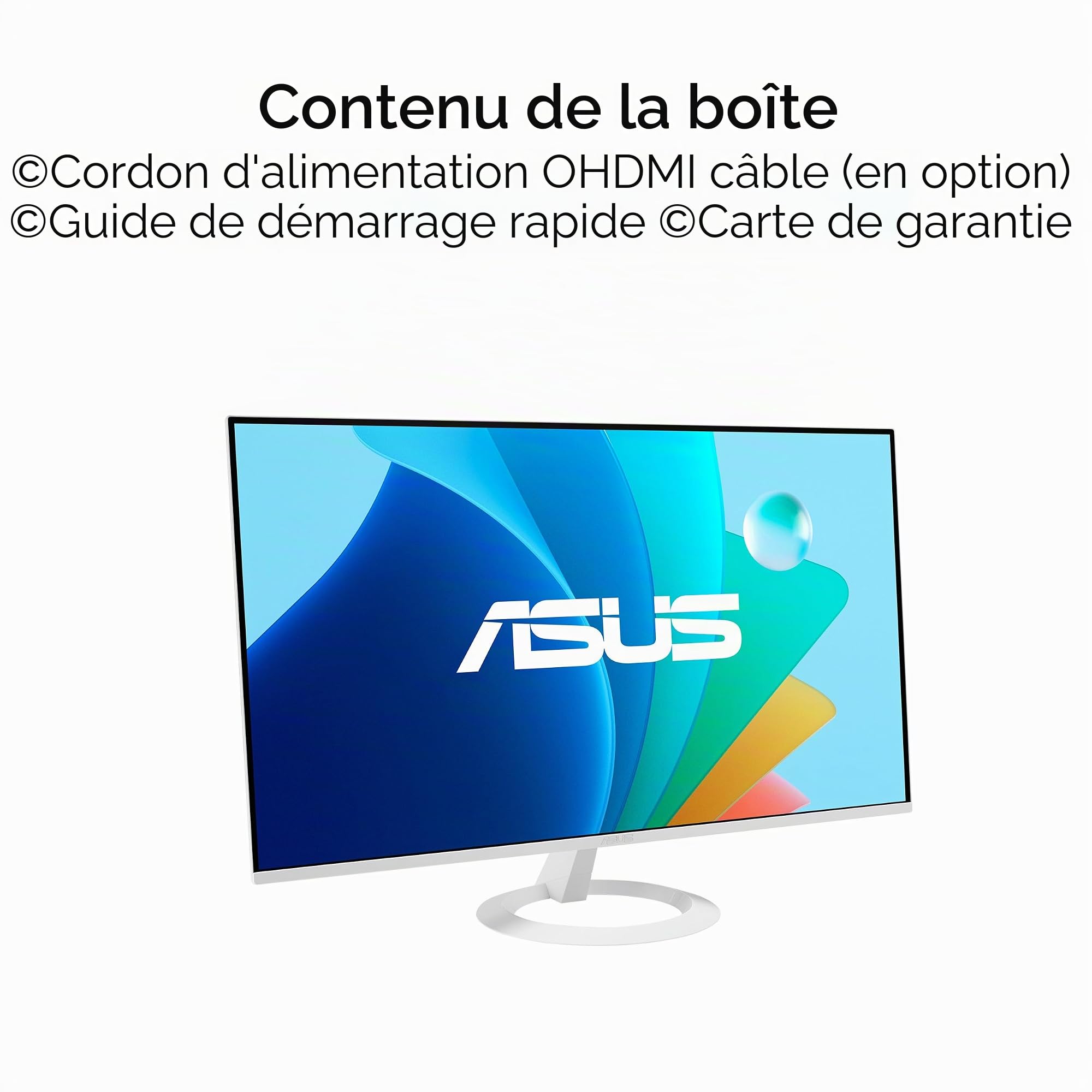 Asus Vz279hG-W - Led Monitor - Gaming - 27 - 1920 X 1080 Full Hd [1080p] @ 120 Hz - Ips - 250 Cd/m? - 1500:1 - 1 Ms - Hdmi, Vga