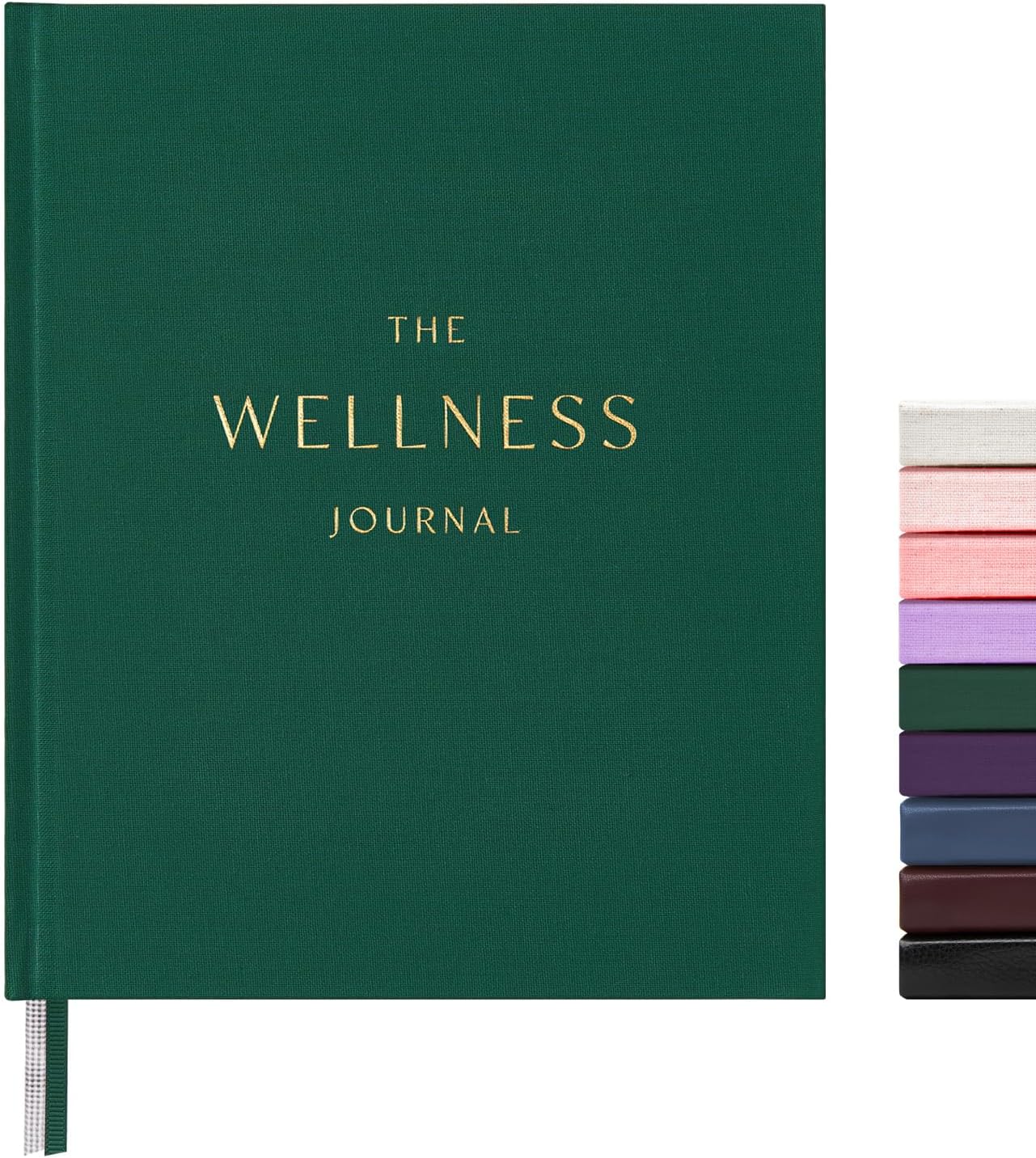 &And Per Se Wellness Journal, Self Care & Daily Journal for Women, Mental Health Planner with Habit Tracker, Diet & Goals, Undated, Gift-Ready (Forest Green)