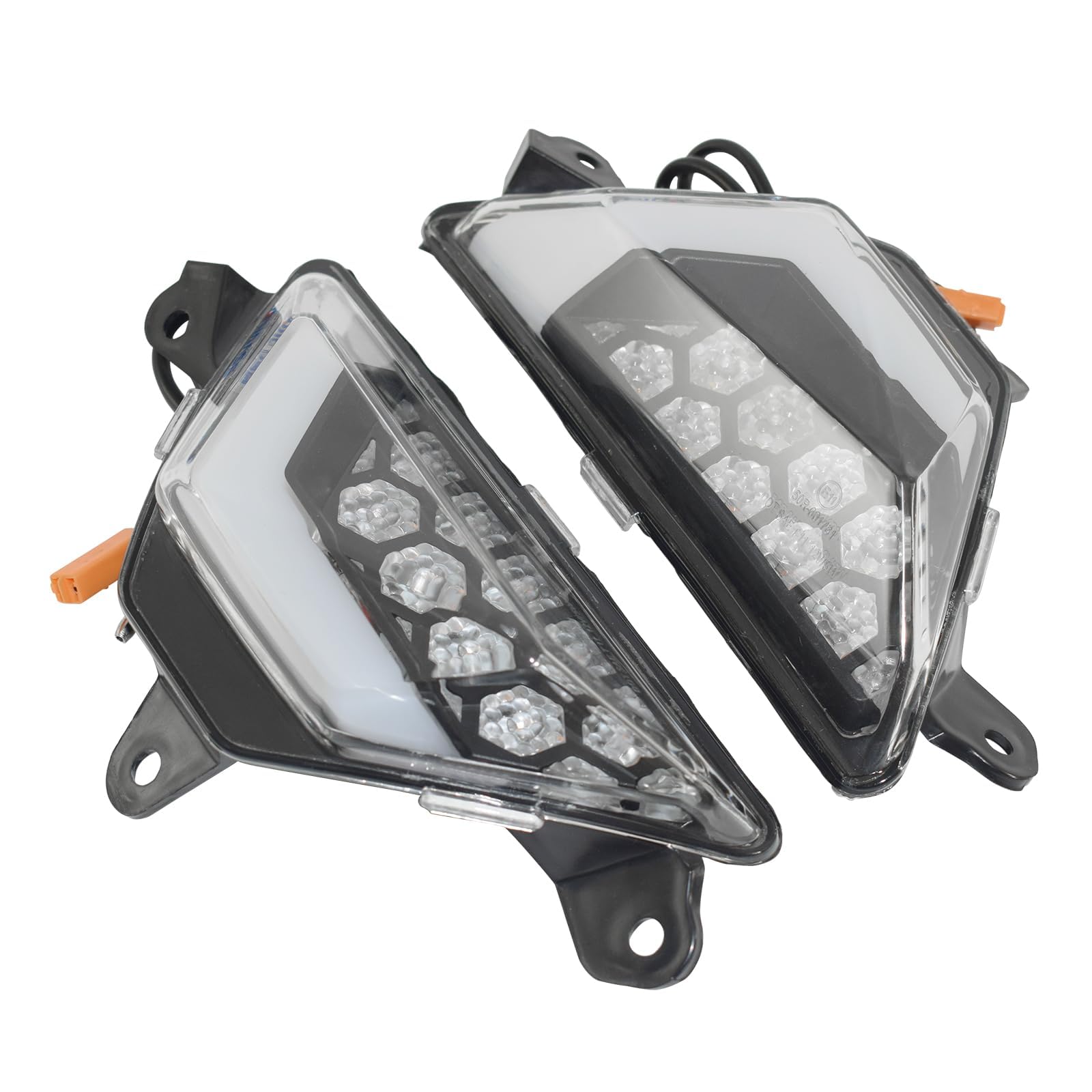 Amazon.com: Motorcycle E-Mark LED Front Turn Signals Blinker