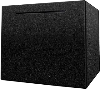 Piggy Bank for Adults Must Break to Open Stainless Steel Money Box Metal Saving Bank Unbreakable Savings Box Money Bank Cash Coin Jar 5.9 inch Black