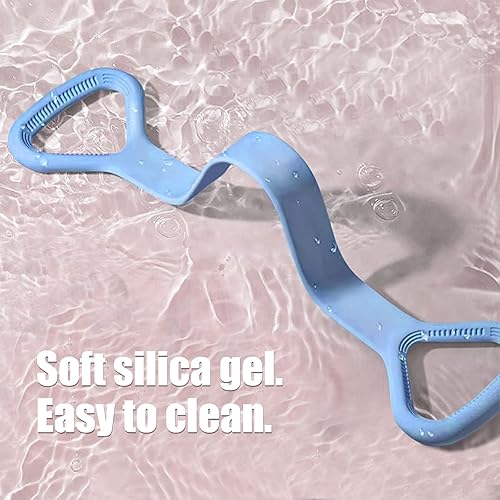 Miniatura 6 de Figura 8 banda de resistencia, banda elástica, bandas elásticas, para brazos, hombros, espalda, estiramiento de piernas, equipo de entrenamiento de