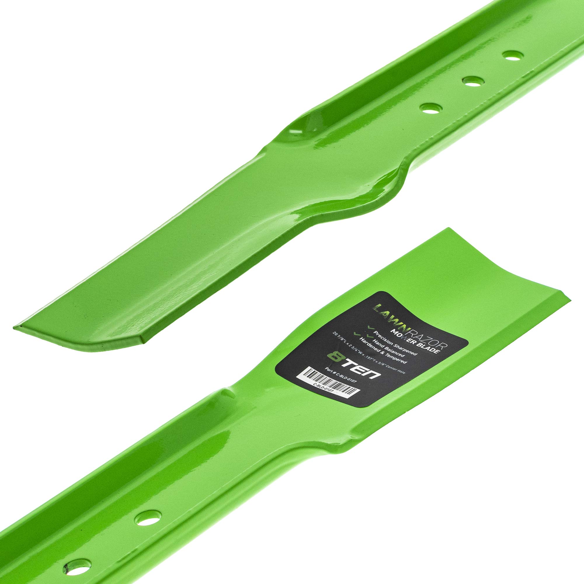 8TEN LawnRAZOR - Juego de cuchillas para cortacésped Snapper de 21 pulgadas 1-7002 1-9645 1-9710 7019795 7026691 7019795BMA (elevación alta)