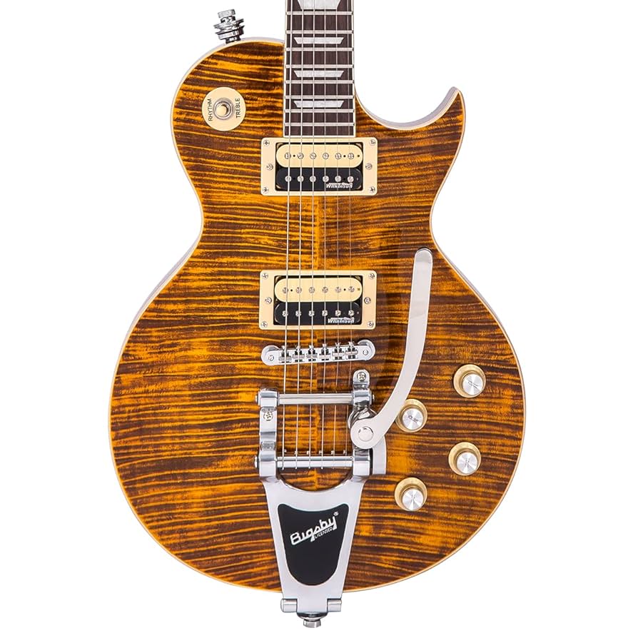 ギター Bigsby Amazon.com: Vintage Reissued Series V100AMB Electric Guitar