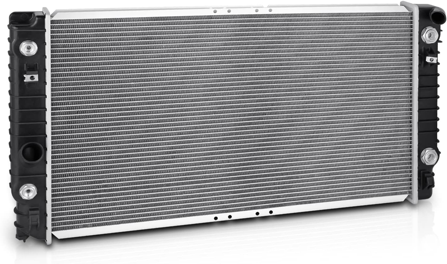 M-AUTO Radiador de aluminio estilo OE compatible con Oldsmobile Aurora 1997 97 con enfriador de aceite de motor DPI 2490