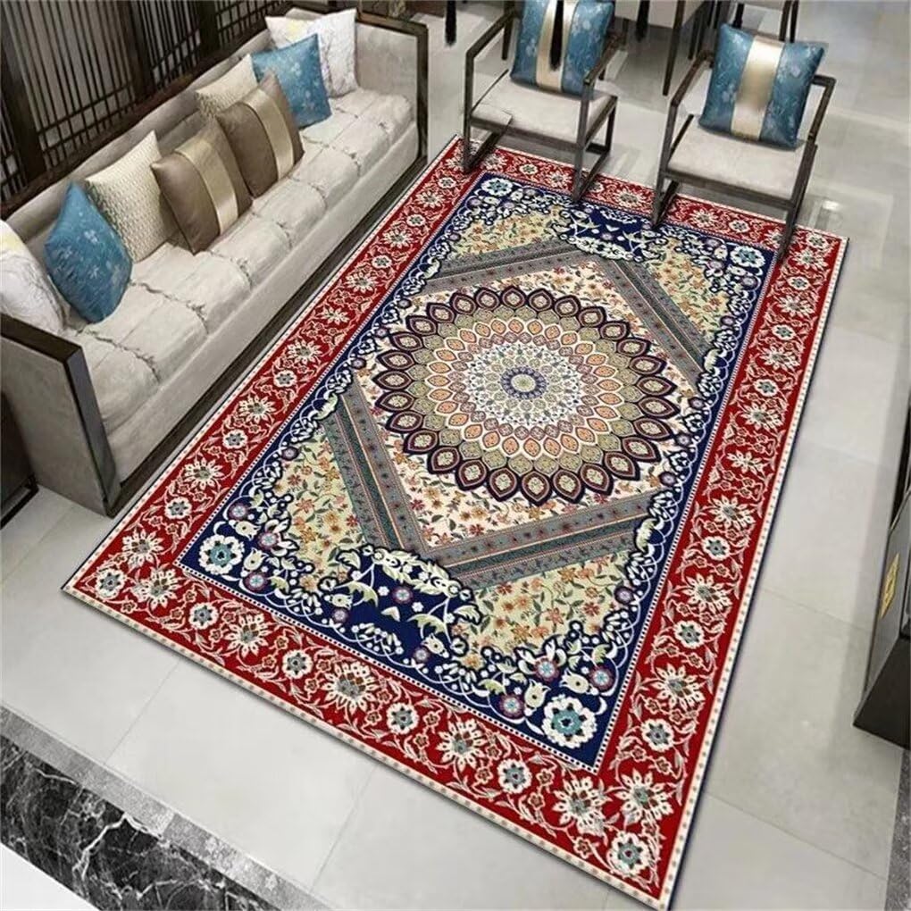 Tapis chambre ado fille confortable résistant aux taches 120x190