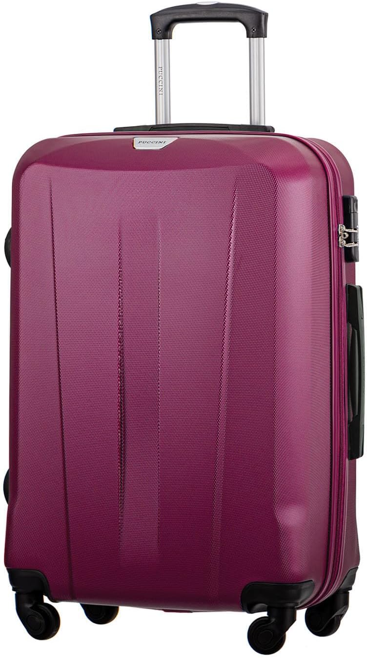 Valigia rigida leggera a 4 ruote PUCCINI Paris – SML-XL