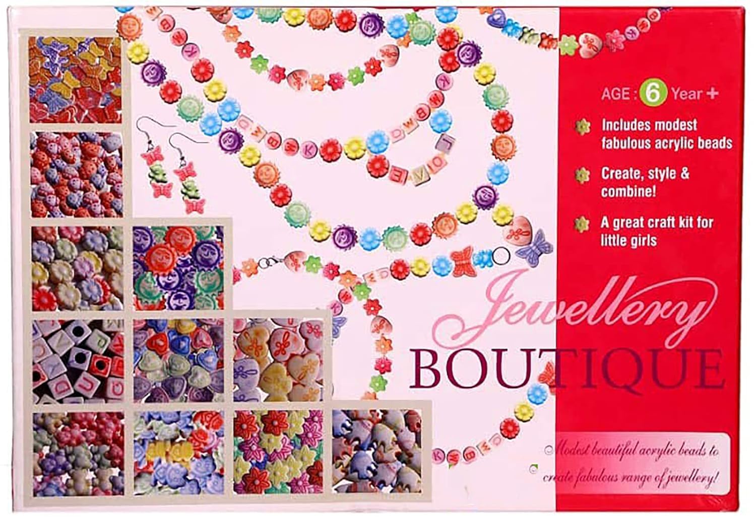 INTEGRITY STORE Jewellery Designer Senior Craft Kit | Create Your own Designer Jewellery | Perfect Toy for Girls