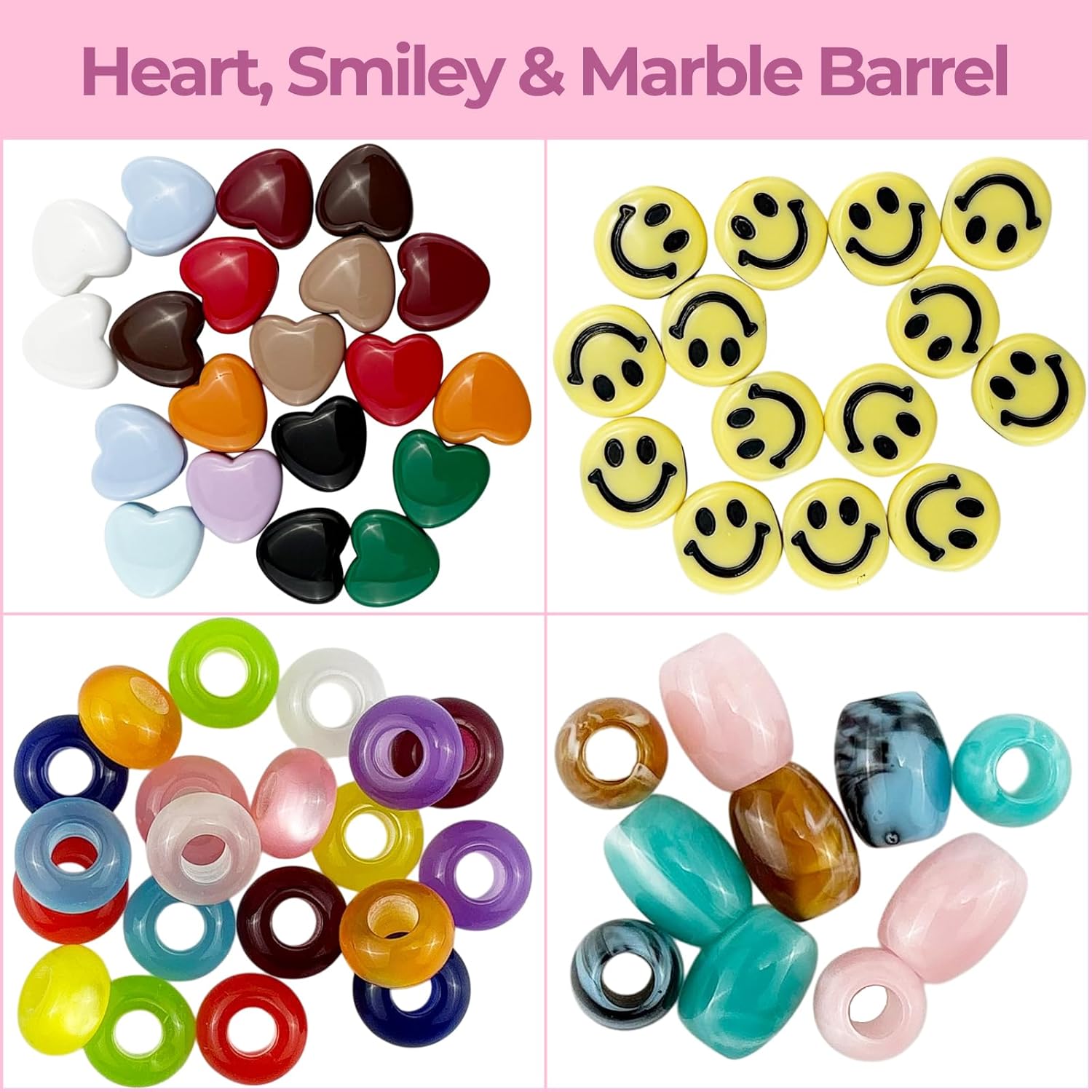 Keychain Making Kit, 723 pcs DIY Bag Charm Kit, Acrylic Letter Alphabet Heart Star Beads for Women Girls, Jewelry Making Supplies for DIY Key Ring Bag Charms, Crafts Gift for Birthday Party Christmas