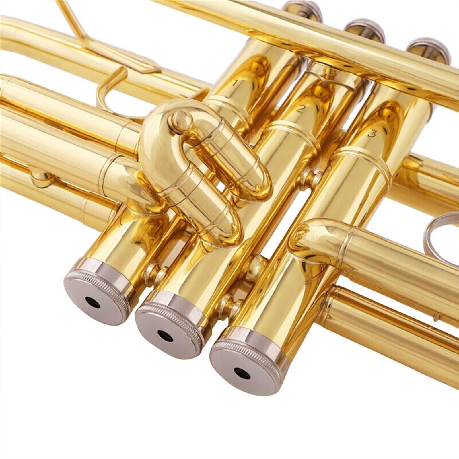 Standard Trompeten Trompete Instrument B Einsteiger Blasinstrument Blechblasinstrument Standard Trompete