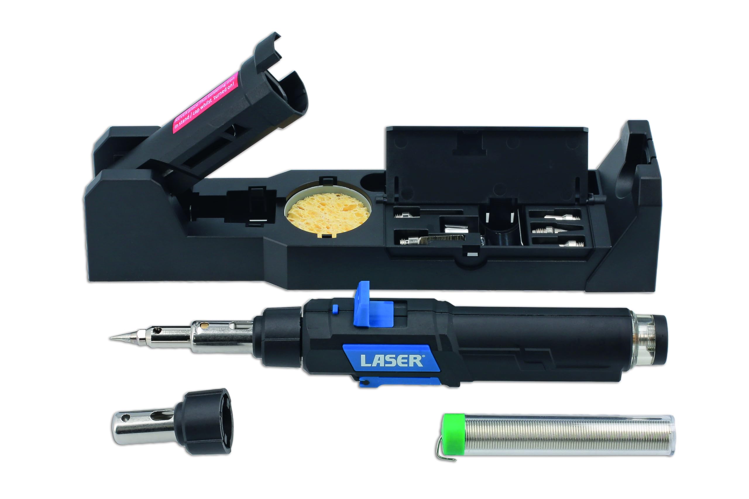 Laser Tools Soldering Iron Station, Hot Blower & Torch Kit 8807