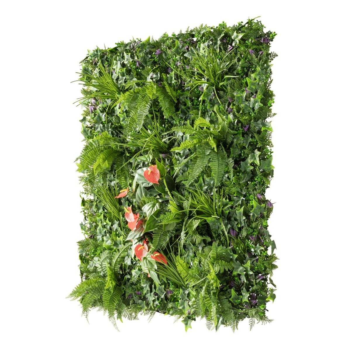 Mur végétal Artificiel extérieur et intérieur 1m x 1m Tropical