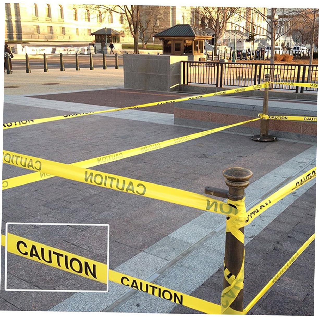 SOLUSTRE 3stücke Caution Tape Für Baustellen Warnband Für Sicherheitsmarkierungen Unfallverhütung Gefahrenbereichen Für Und Nachbarschaftsprojekte