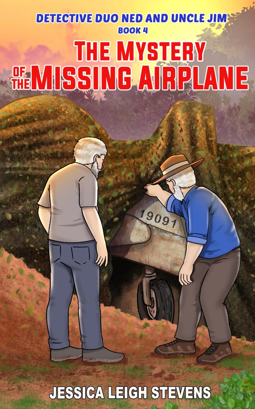 The Mystery of the Missing Airplane: A Middle Grade Mystery Adventure (Detective Duo Ned and Uncle Jim)