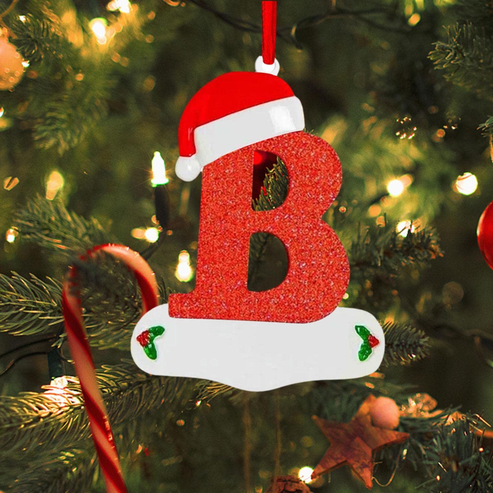 Produktbild von Grinch Weihnachtsschmuck, 6 Stück Weihnachtsbaumschmuck, 2D