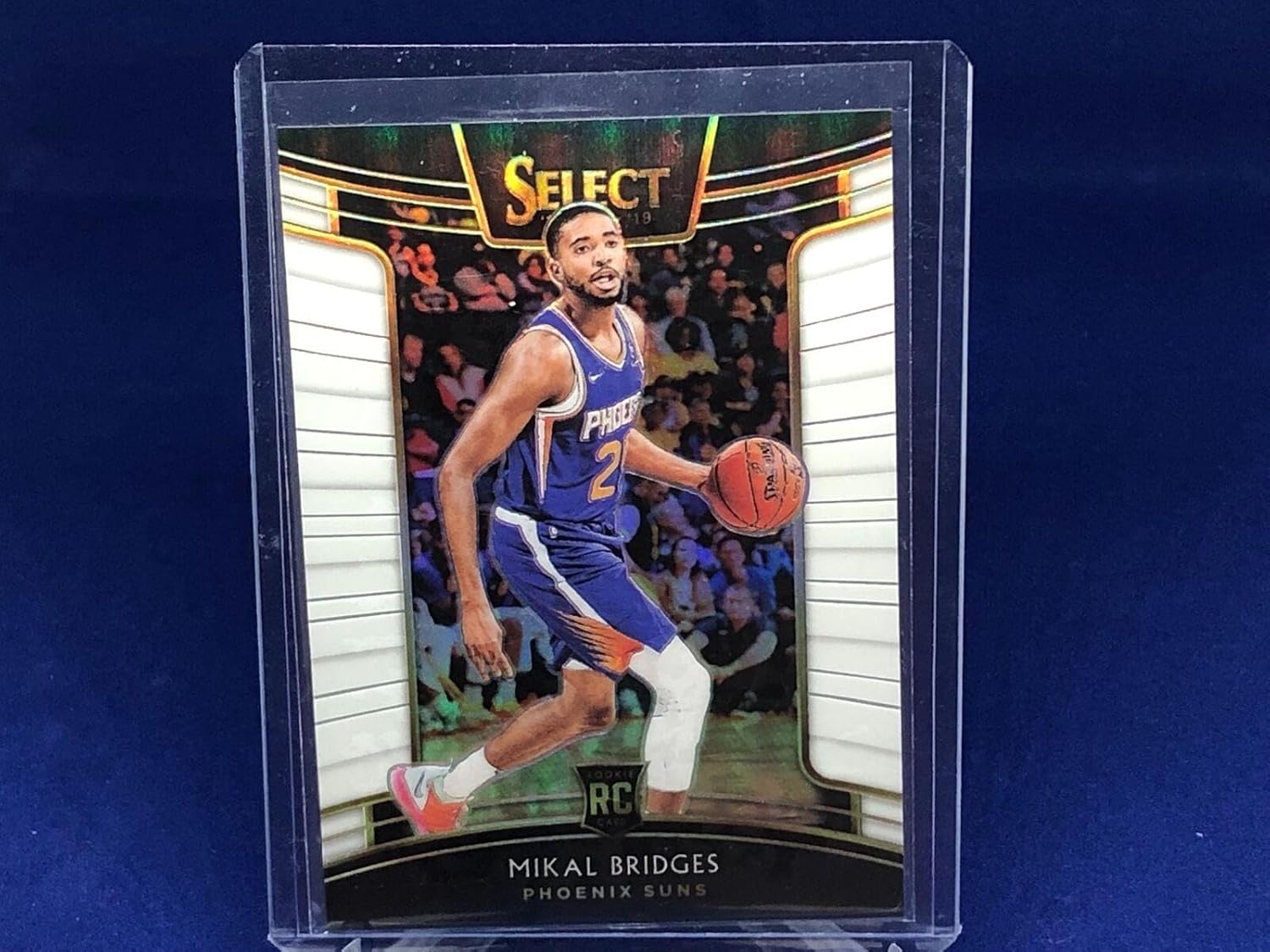 Mikal Bridges 2018-19 Panini Select Concourse Prizm Rc #d 71/149 - Basketball Cards