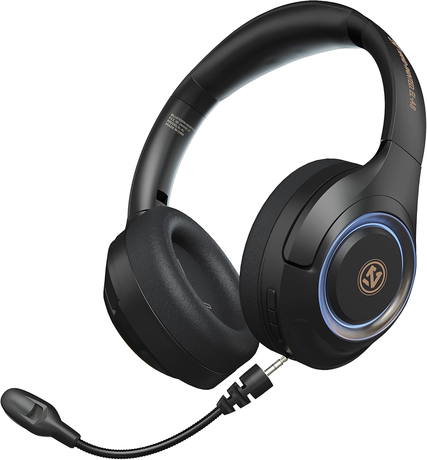 Wireless Gaming Headphone,Dual Mode Noise Cancelling Headse HiFi Stereo Bass Wireless Bluetooth Headphones with Microphone for PS4 PS5 Cellphone PC Bluetooth 5.3 Gamer Headsets. (Classic Black)