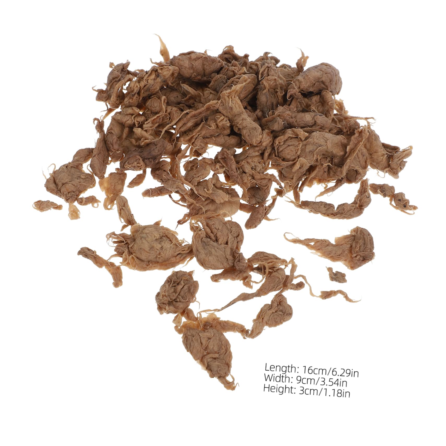 TEHAUX 1bag DIY Paper Making Kit Log Pulp Craft Supplies Traditional Papermaking Techniques Fun Experience for Bark Pulp Creative Educational Activity