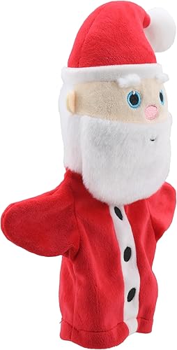 Miniatura 5 de The Puppet Company - Mi primera marioneta de Navidad - Marioneta de mano de Papá NoelPapá Navidad adecuada desde el nacimiento - PC003830, rojo 12.2