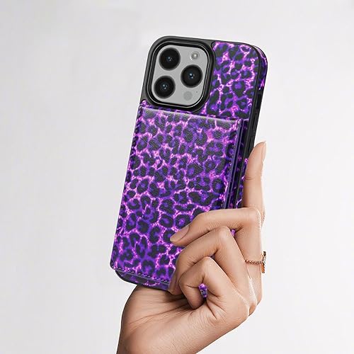 Miniatura 6 de Asuwish Funda de teléfono para iPhone 15 Pro Max de 6.7 pulgadas con protector de pantalla, soporte para tarjeta RFID, soporte de ranura con