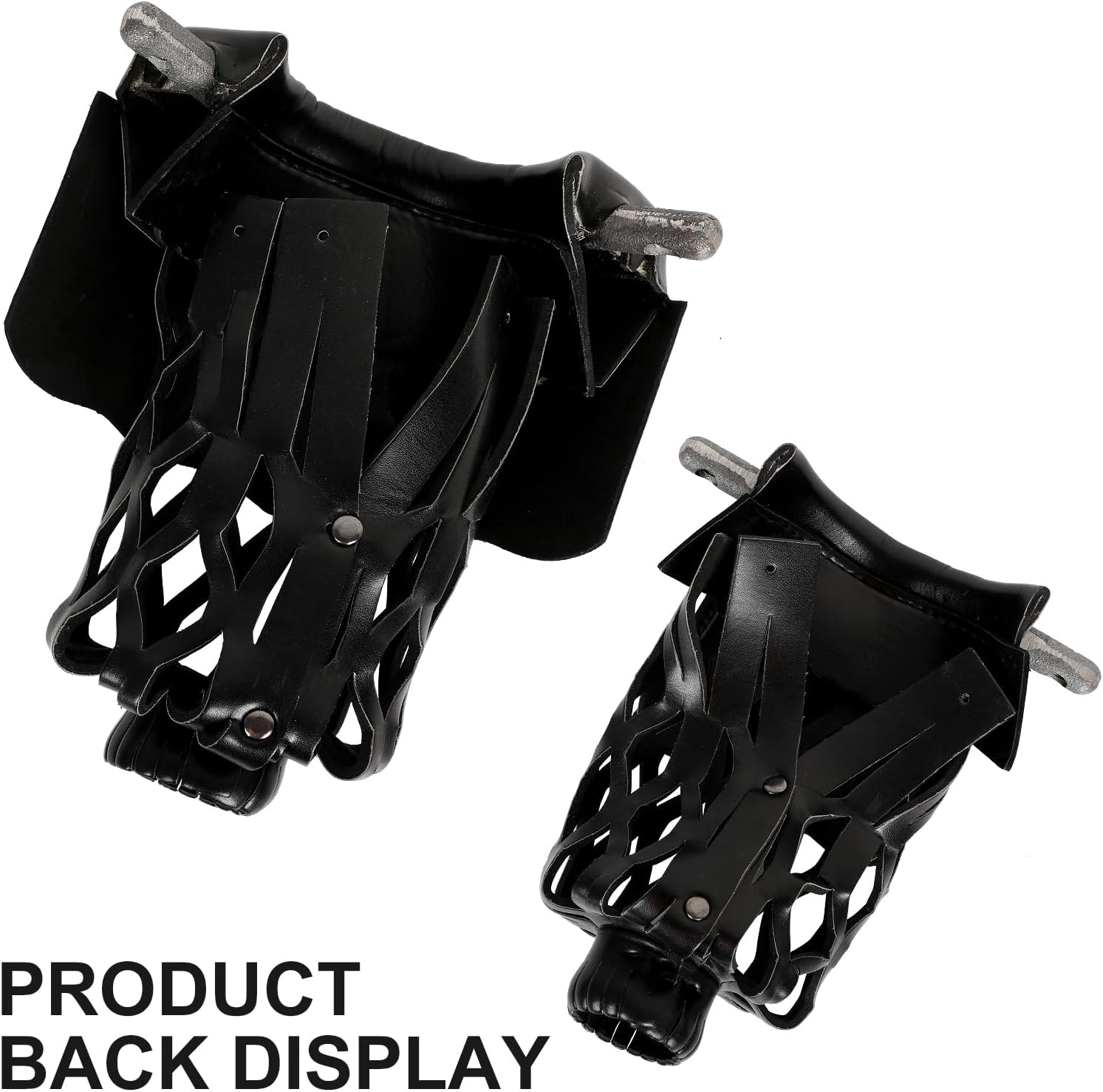 6-Piece PU Leather Billiard Pockets with Diamond Pattern - Durable Accessories for Billiard Pool Table Black