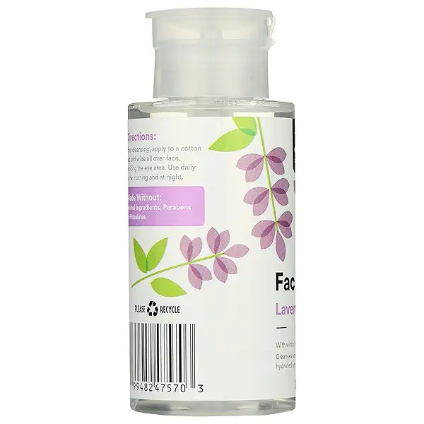 Facial Toner with Witch Hazel and Aloe Vera, Lavender, 8.45 Fl Oz 4