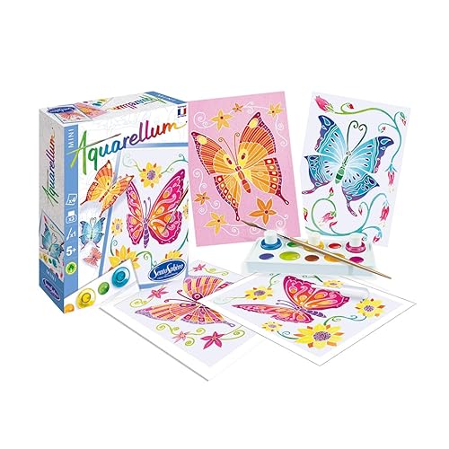 Sento Sphere Mini Aquarellum Butterflies Watercolor Paint Set
